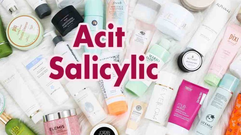 Thành phần Axit salicylic trong một vài sản phẩm