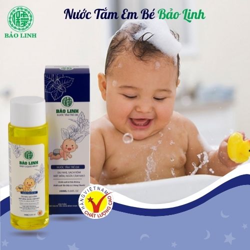Nước tắm bé Bảo Linh