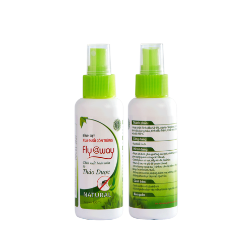 Bình xịt đuổi muỗi và côn trùng Fly@way
