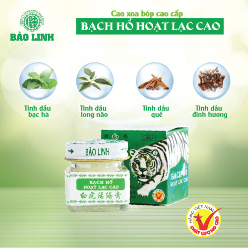 Cao xoa bóp bạch hổ hoạt lạc cao
