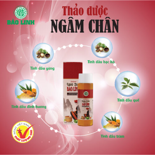 Dung dịch thảo dược ngâm chân Bảo Linh