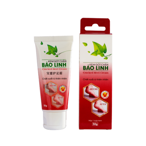 Kem tinh dầu gót chân Bảo Linh trị nứt nẻ rạn da tay chân