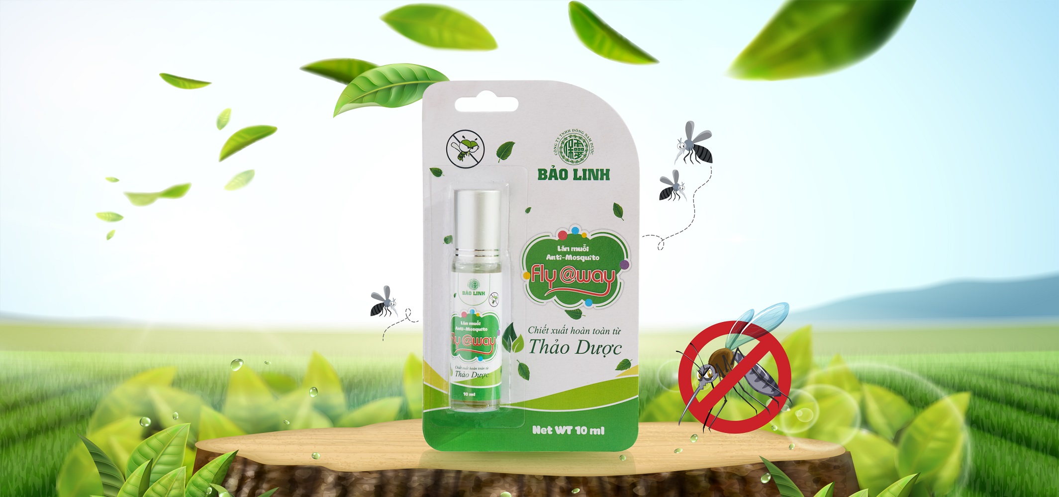 Lăn đuổi muỗi Anti-Mosquito Fly@way